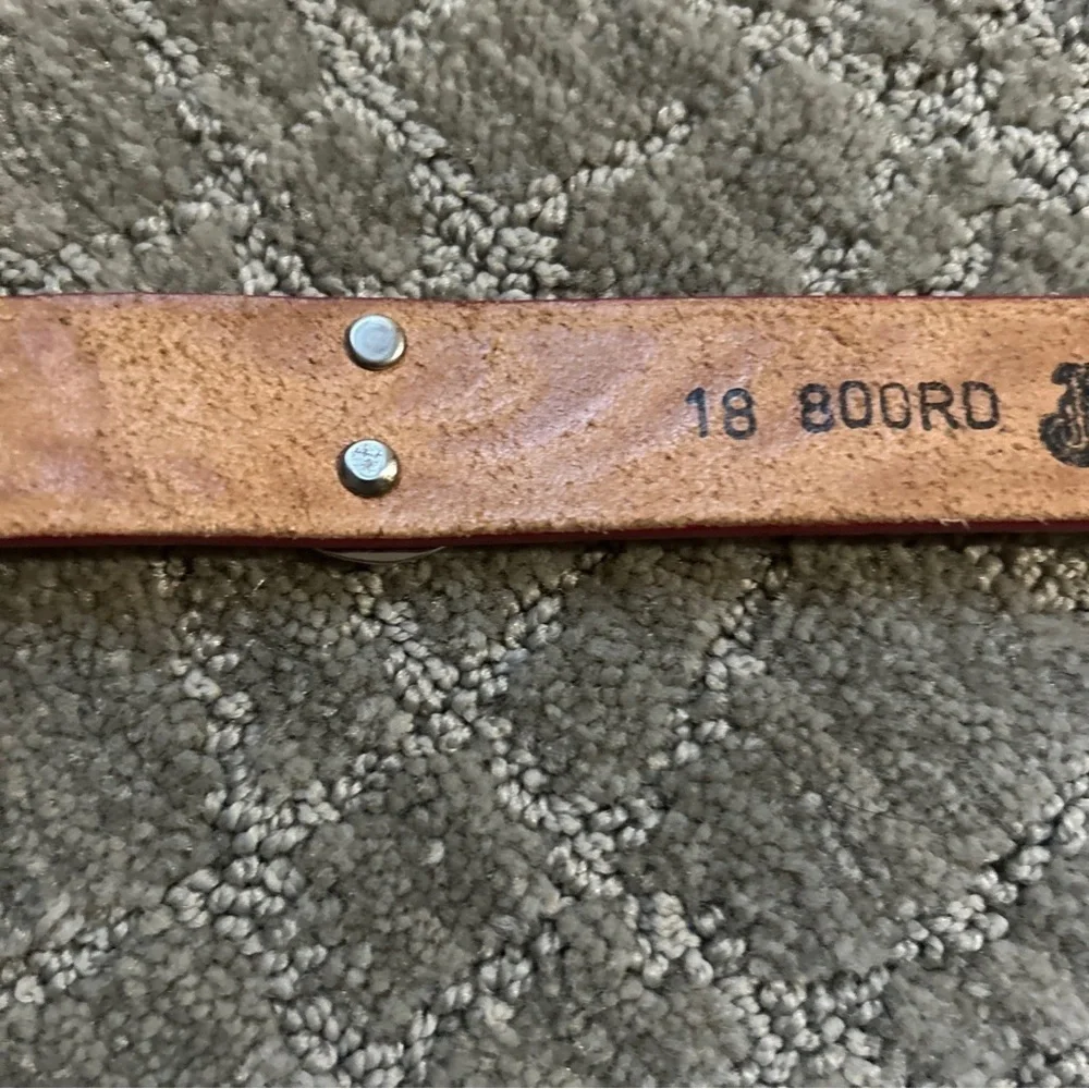 Justin Top Grain Cowhide Kids Belt 18 800rd